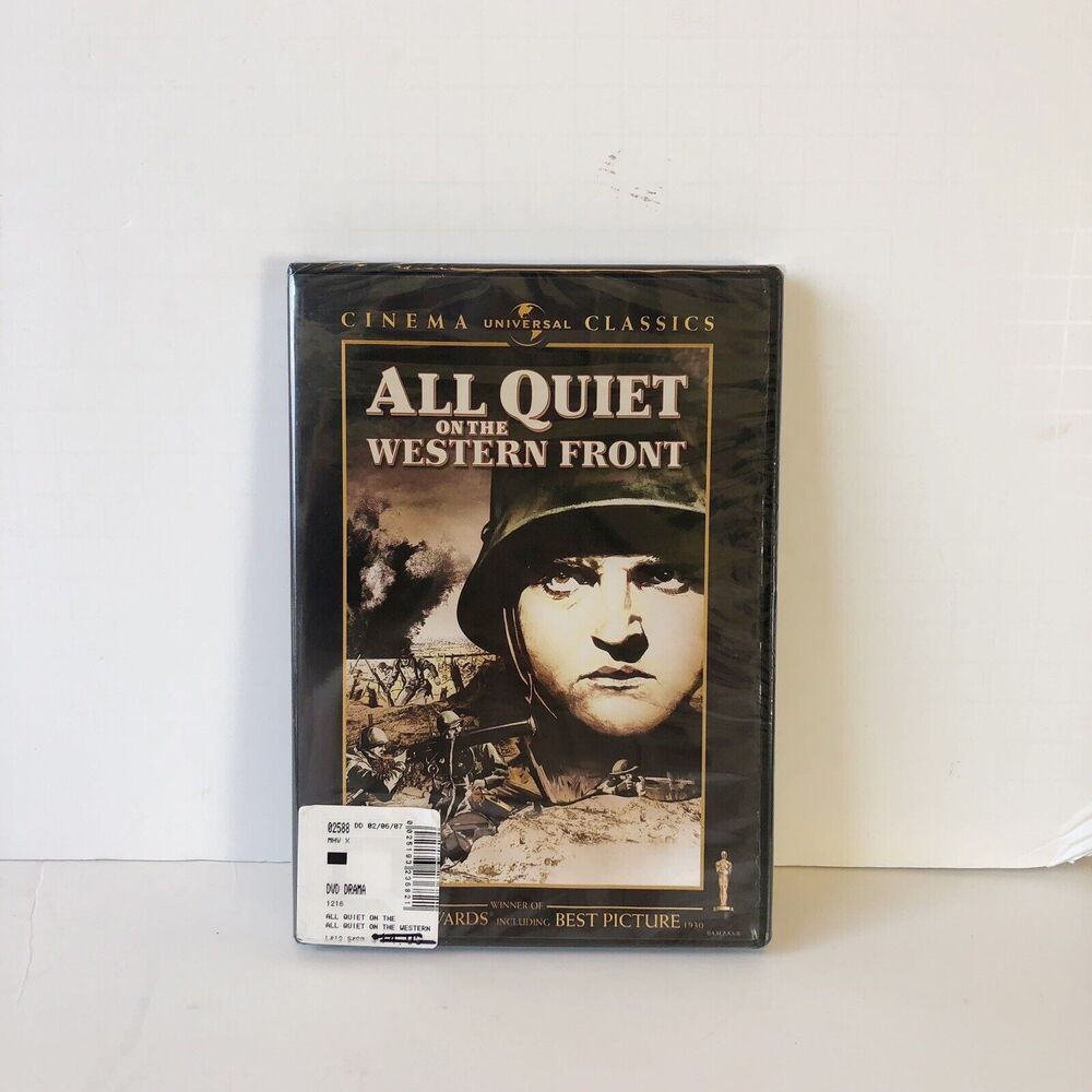 All Quiet on the Western Front (DVD, 1930) Universal Studios USA 2007 New Sealed